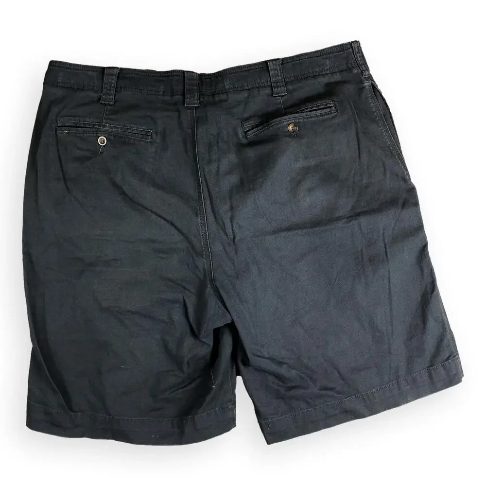 Tori Richard 56 Honolulu Black Woven Mens Shorts 40